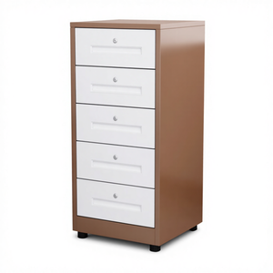 ตู้ลิ้นชัก 5 ชั้น ตู้เก็บเอกสารโลหะ ตู้ข้างเตียง - เหมาะสำหรับใช้ในครัวเรือนและ<span class=keywords><strong>โรงแรม</strong></span> - Product Image 3