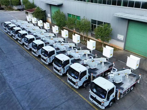 Plataforma Aérea Telescópica Montada en Camión ISUZU de 30m con Transmisión Automática 4x2, Nueva, Diésel - Product Image 3