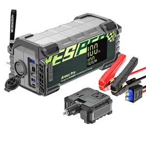 YESPER Lithium Auto Batterie Voiture Booster Jumper Chargeur Centrale Électrique Banque D'alimentation D'urgence Pour L'extérieur