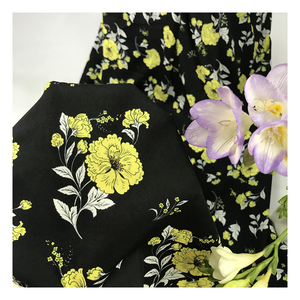 Vải Voan Co Giãn <span class=keywords><strong>CDC</strong></span> In Kỹ Thuật Số Thiết Kế Hoa Nhỏ Cửa Hàng Nhà Máy Cho Quần Áo - Product Image 2