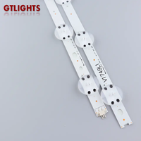 Untuk LG 49 inci LED TV TV V17 ART3 2863 Aluminium LED lampu latar Strip IP65 Nilai
