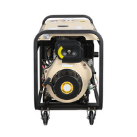 VISION 6KW Tragbarer Offener Diesel-Generator mit Elektrostart Luftgekühlt ATS DG7500E