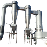 Sécheur-évaporateur automatique à carbonate de calcium SUS304L de marque ZHENGAN pour le traitement des produits chimiques alimentaires, chauffage au gaz