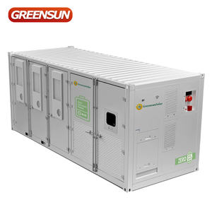 Контейнерная батарея Greensun 20 футов, 768 В 314Ah, Высоковольтная аккумуляторная батарея, инверторная система хранения энергии с охлаждением - Product Image 4