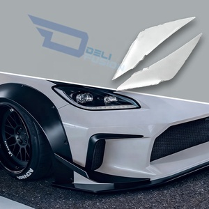 Para 22 Subaru BRZ ZD8 y Toyota GR86 ZN8 Liberty Walk LBWK estilo fibra de vidrio cuerpo ancho parachoques delantero Canard de alta calidad - Product Image 1