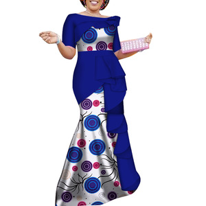 Vêtements africains pour femmes, <span class=keywords><strong>robe</strong></span> Dashiki Ankara de haute qualité, <span class=keywords><strong>robe</strong></span> de soirée africaine - Product Image 1