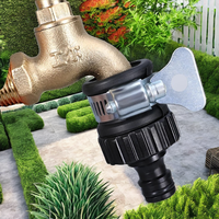 Adaptateur universel durable pour robinet d'eau, raccord de tuyau en plastique, connecteurs rapides, robinet, lavage de voiture, irrigation de jardin