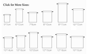 กระเป๋าของขวัญสำหรับบรรจุและบรรจุต่างหูสร้อยข้อมือกำมะหยี่สีดำขนาด7*9ซม. - Product Image 5