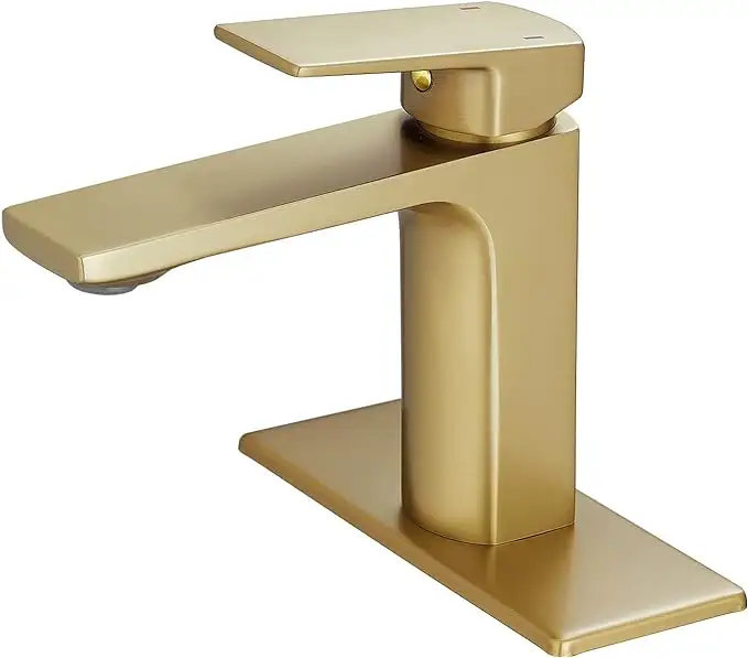 Grifo de baño grifo de latón grifo de baño dorado torneira