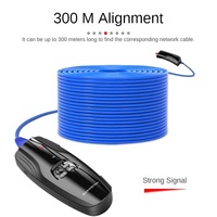 Buscador de Líneas Inteligente de Alto Rendimiento, Herramienta de Prueba de Cables Recargable, RJ45, RJ11, Teléfono, Red LAN, Cat3/Cat5/Cat6/Cat6a, 300M