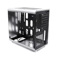 Boîtier en aluminium SKTC Q5, carte mère ATX pleine taille, alimentation puissante, ports USB 3.0 verticaux sur le devant, refroidissement par eau pour jeux, fabrication industrielle
