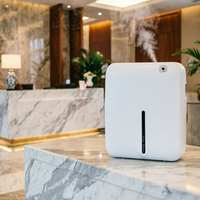 Diffuseur de brume intelligent à commande par application pour la maison, le salon, la chambre d'hôtel, machine d'aromathérapie à double atomisation de liquide sans eau, vente en gros