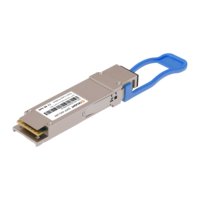 Untuk Transceiver Serat Optik 40GBASE-LR4 QSFP+ 40G 1310nm 10km DOM Duplex LC/UPC SMF yang Kompatibel, Switch ke Switch
