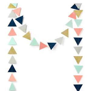Decoraciones iridiscentes para fiesta, <span class=keywords><strong>guirnalda</strong></span> de puntos de círculo de estrellas, papel holográfico metálico de doble cara, banderín de <span class=keywords><strong>banderines</strong></span> para fiesta - Product Image 3
