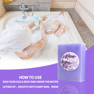 Bán Buôn 100G Cân Bằng Hoa Oải Hương Xà Phòng Làm Sạch Và Sáng Hoa Oải Hương Xà Phòng - Product Image 5