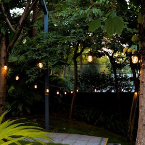 ไฟประดับตกแต่งแบบสายห้อยสไตล์วินเทจ Edison LED ปี 2026 สำหรับตกแต่งภายในและภายนอกบ้าน งานวันเกิด ร้านกาแฟ สวน - Product Image 4