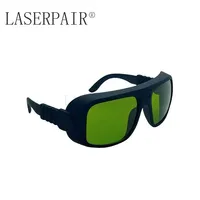 Lunettes de sécurité laser Alexandrite OD7+ LASERPAIR certifiées CE EN207, monture intégrale, longueurs d'onde 755nm 808nm 980nm 1064nm