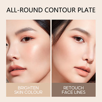 Palette de fard à joues minéral 6 couleurs en marque propre, correcteur crémeux, imperméable, haute pigmentation, kit de maquillage pour tous les types de peau