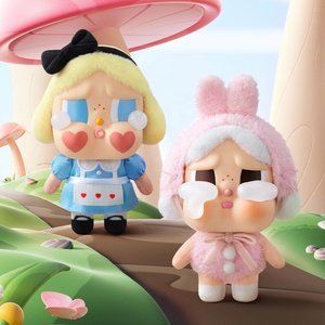 Auténtico Pop Mart Crybaby Crying Again Tears vinilo cara juguetes de peluche cajas ciegas lindo colgante encantador regalo creativo regalos - Product Image 5