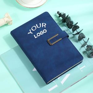 Manufacturer Wholesale Promotional Notebook Gift Set Custom Business Office Pu Leather <b>Diary</b> With Print Logo A5 Journal - Product Image 2