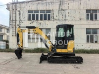 Promo Jual Excavator Mini Bekas VIO35 3.5 Ton dengan Hydraulic Thumb Quick Coupler Ready Stock VIO30 VIO50 VIO55 untuk Konstruksi