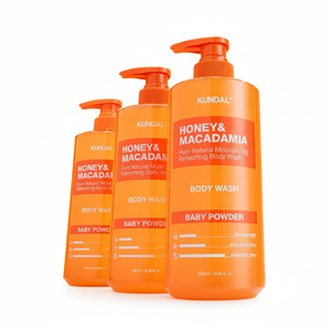 Kundal 500มล. ครีมอาบน้ำธรรมชาติพร้อมน้ำผึ้งและแมคคาเดเมียสีขาวมัสค์ - Product Image 2
