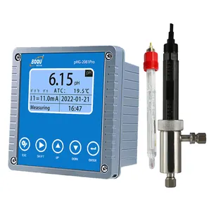 Boqu Phg-2081Pro Pure Water Swas System Flow Cell Installation Online pH Analyzer