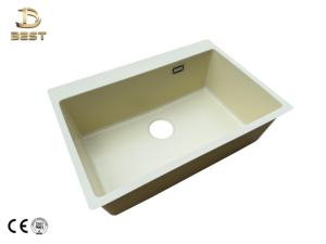 7090 quartz beige moderne de haute qualité à la mode sans robinet évier de cuisine frais - Product Image 5