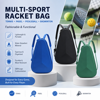 Sac à dos de sport léger et résistant à l'eau en PU et polyester, 30-40L, pour raquettes de tennis, padel et badminton – Vente en gros