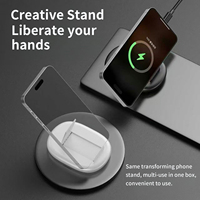 Kit de Cable USB Trenzado de PVC 6 en 1, 60W 3A, Carga Rápida, Adaptador de Viaje Multifuncional con Espejo para Teléfono Móvil