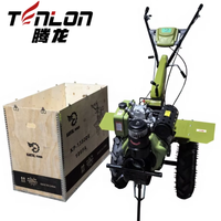 Mini-machines agricoles à moteur diesel pour jardins agricoles, motoculteur rotatif pour vergers et machine de travail du sol