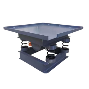 Petit banc d'essai de vibration pour béton de laboratoire, table vibrante à fréquence réglable pour moules de pavés en béton - Product Image 6