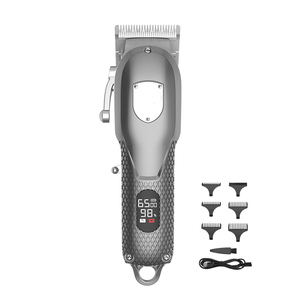 Taglio di capelli <span class=keywords><strong>a</strong></span> casa tagliacapelli ricaricabile tagliacapelli professionale Groomer per il corpo Trim in titanio Groomer elettrico allungabile - Product Image 3