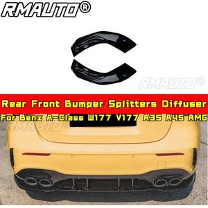 Diffuseur de pare-chocs pour Mercedes-Benz Classe A W177 V177 A35 A45, kit carrosserie pour Mercedes-Benz Classe A W177 V177 A35 A45 AMG Hatchback Sedan - Product Image 2
