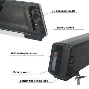 S013 Ocean 2 Style 36V 10Ah 12Ah 14Ah 15Ah 17.5Ah Arka Bagajlı E-bisiklet Lityum Pil Paketi 36V 20A BMS - Product Image 3