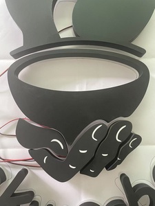Outdoor 3D Acryl-Buchstaben-Schild für Ladenfronten, LED-Hintergrundbeleuchtete Kanalbuchstaben, Wand-Logo, Beleuchtetes Werbeschild - Product Image 6