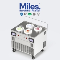 China Fabriek Directe Verkoop Miles Galaxy Pro V4 Commerciële RVS IJs/Yoghurt/Fruitmachine Hoge Productiviteit 4