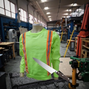 เสื้อผ้าป้องกันมีดทำจากผ้า UHMWPE ทนทานต่อการตัดระดับ ANSI 5 แบบปรับแต่งได้จากโรงงานโดยตรง - ขายส่งออนไลน์ยอดนิยม - Product Image 6