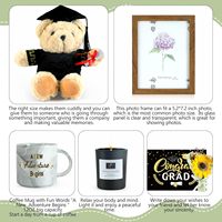Coffret Cadeau de Remise de Diplôme 2026 pour Étudiants avec Bougie Parfumée, Gobelet et Chaussettes – Logo Personnalisé & Matériaux Naturels Faits Main
