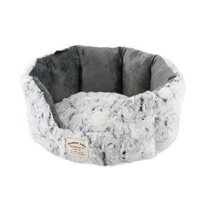 Ovale Plüsch-Hundebetten mit Selbstwärmefunktion und Erhöhtem Rand, Rutschfester Unterseite - Product Image 4