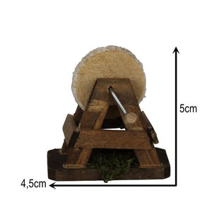 Accessoires de crèche ZICOM Allemagne 4,3 x 4,5 x 4,5 cm Sculpture en pierre de bois (99999-44103102001) - Product Image 2