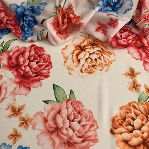 Super Soft Maza <span class=keywords><strong>Mango</strong></span> 4 Way Poliéster Spandex Tela Bubu 5D Impresión digital 4 Way Tejido de poliéster elástico - Product Image 4