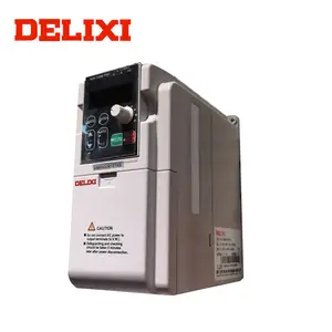 逆变器和转换器DELIXI EM60 0.4-15KW中文vfd 3hp变频器