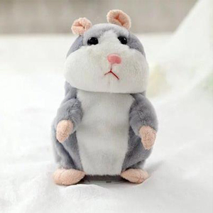 Funny Electric 15Cm Ghi Lại Giọng Nói Và Lặp Lại Nói Chuyện <span class=keywords><strong>Hamster</strong></span> <span class=keywords><strong>Plush</strong></span> <span class=keywords><strong>Hamster</strong></span> Nói Chuyện - Product Image 3