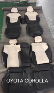 Cubiertas de asiento de coche 9D de lujo de cuero especial envolvente completo personalizado de fábrica Muchkey para Toyota Ford Hyundai Nissan Chery Jetour <span class=keywords><strong>MG</strong></span> - Product Image 2