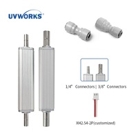 Stérilisateur d'eau UVWORKS Inline 3/5L UVC LED pour circuit d'alimentation en eau potable domestique simple