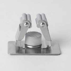 Crochet mural multifonctionnel en acier inoxydable, support d'organisation sans perçage, porte-balai, porte-serpillière, support de rangement, crochet mural - Product Image 4