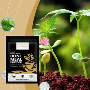 Engrais à l'acide humique biologique MoonSpry, poudre nutritive naturelle pour les fleurs de jardin, améliore la santé du sol, soutien efficace des racines, CN - Product Image 2