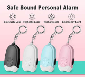 Meilleure qualité ABS Mini <span class=keywords><strong>Safesound</strong></span> porte-clés sécurité personnelle auto-défense <span class=keywords><strong>alarme</strong></span> de sécurité avec avertissement défensif - Product Image 5