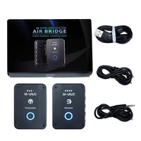 Système de monitoring intra-auriculaire sans fil, transmission 2,4 GHz, un émetteur, plusieurs récepteurs, récepteur mono et stéréo, volume réglable